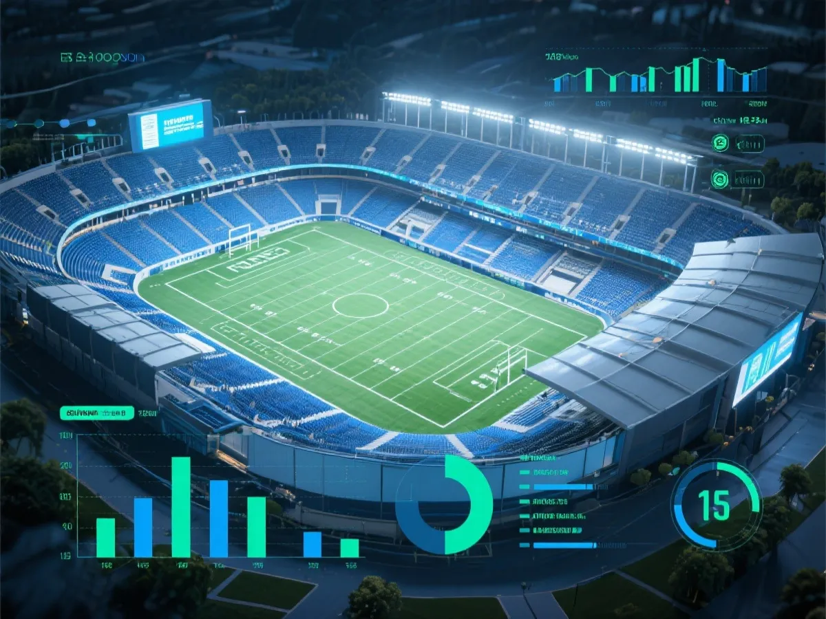 世界杯数据档案与比赛场景示意图