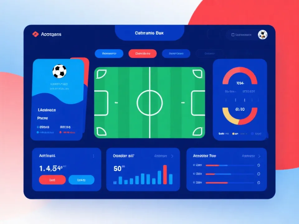 世界杯赛果查询与比分数据库可视化示意